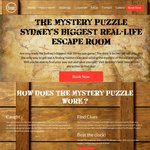 30% off - The Mystery Puzzle Real-Life Room Escape Game (Sydney)