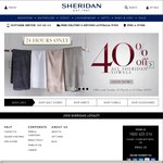 Sheridan 40% off Towels