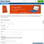Win a Surface Pro 3 Pack from Harvey Norman