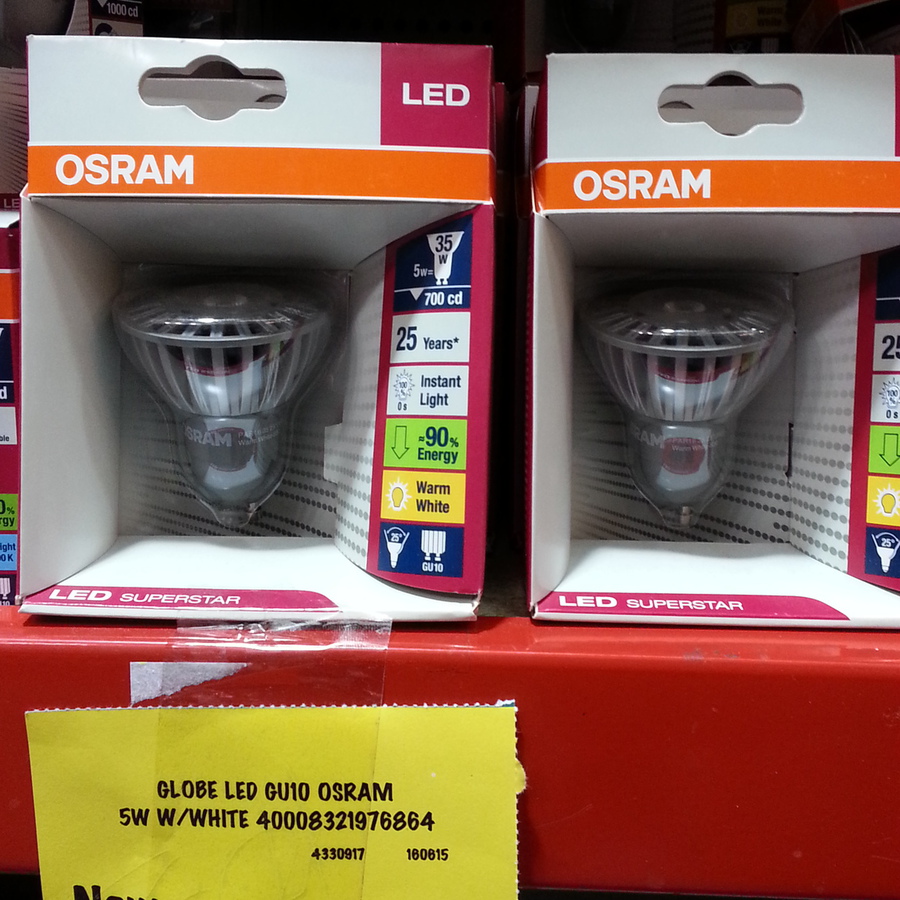 bunnings osram gu10 led