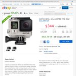 GoPro Hero 4 Silver $344 Delivered - Binglee - eBay Group Deals - Only 400 in Stock