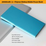 Portable 20000mAh Claimed Power Bank with Flashlight $13.96 (Approx $AUD 19.06) Free Shipping