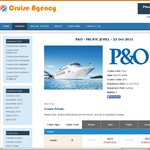 P&O Pacific Jewel - South Pacific Cruise - 9 Nights - $1688 (Interior - Quad) --- $47 pp/pn via Cruise Agency