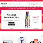 Electronics @Myer in Store at Extra 40% off (Clearance Tagged Items)