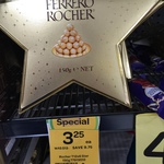 Ferrero Rocher Star 150gr $3.25 Was $13 Woolworths