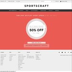 50% off All Sale Items @ Sportscraft