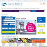 SYD/MEL/BRI to LAX, BRI-LAX $899 Air NZ, MEL-LON $1299, Paris $1159 @ STA Travel