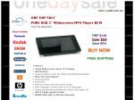 PURE 8GB 3" Widescreen MP4 Player NEW $59 Shipped 