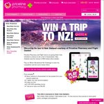 Win a Trip to New Zealand + Instant Win Discount Vouchers and Offers for All Entrants from Priceline [Play Online Game]