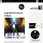 Win 1 of 3 Double Passes to Legends in Concert, Jan 18, from The Weekly Review (VIC)