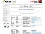 Various gym offers, including discounts and free trials (Gymlink)