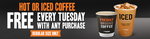 FREE Regular Coffee, Iced Coffee or Coffee Melt with Any Purchase on Tuesdays @ 7-Eleven