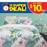 All Mode Quiltcovers and Sheets Sets $10 at Spotlight