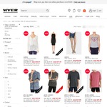 Take an Extra 50% off Selcted Men's & Womens Clearance Lines @ Myer