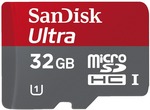 SanDisk Ultra 32GB Micro SD $18 @ The Good Guys