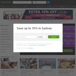 Extra 10% off Local Deals at Groupon