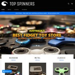 20% off All Fidget Spinners - OZ Stock (Rainbow, Metal Tri-Bar $18.95 Now $15.16, Classic $5.95 Now $4.76) @ TopSpinners.com.au