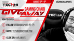 Win a TechniSport Gaming Chair from ChinchillaPants (Twitch)