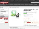 Western Digital 2TB Hard Drive $109 @ Budget PC + Shipping