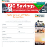 Win an All-Purpose Camping Pack Worth $2,500 from Apollo Caravan & RV Sales