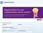 Spend $25 before 31/01/11 at Hoyts with AMEX to Get a FREE Movie Ticket
