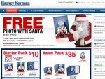 FREE 6"x4" Photo with Santa at Harvey Norman