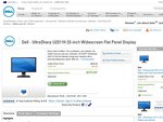Dell Ultrasharp U2311H 20% off at Dell, Further Discount Via Webchat Made It $250 down from $350