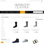 10% OFF Mens Socks Ties and Tshirts @ Skinwood Leather from $8 to $45 Including Shipping