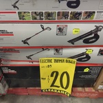 [NSW] Ozito 2 Piece Electric Line Trimmer and Blower Vacuum-Mulcher Kit $20 (Regular $89) @ Bunnings Belrose