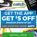 $5 off $25 Spend Sitewide @ Catch (iOS App)