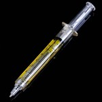 Needle Tube Shaped Ball Point Pen with Blue Ink $0.76 + Free Shipping - Tinydeal.com