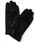 Black/Brown ALTA LINEA Leather Gloves $19 (Sold Out), 100% Wool Felt Fedora $15 @ David Jones 