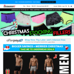 Selected Underwear 50-60% Off, $4.95 Shipping or Free over $50 @ Frank & Beans