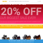 NiSi Boxing Day Sale 20% off Sitewide