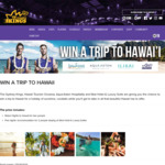 Win a Trip for 2 to Hawaii Worth $8,000 from Hawaii Tourism Oceania [NSW Residents]