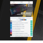 Win a Corsair Strafe RGB Mechanical Gaming Keyboard & PC Building Simulator from Irregular Corporation