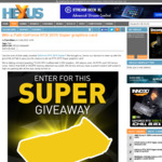 Win a Palit GeForce RTX 2070 Super Graphics Card from Hexus