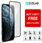 Buy 1 Get 1 Free - iPhone 11 Pro XS Max XR X 8 7 6 S Plus ZUSLAB Tempered Glass Screen Protector $7.95 Delivered @ Protec eBay