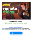 Zenkit (50% off), Prodpad (50% off) + 23 More Discounted SaaS Tools @ Remote Friday