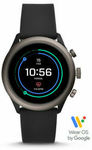 Fossil Sport Smartwatch - 43mm Grey Silicone - $199 (Was $399) - Watch Station eBay