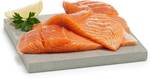 Tasmanian Atlantic Salmon Fillets Skinned & Boned $22 Per kg (Was $33) @ Woolworths
