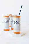SOFI Spritz White Peach & Ginger 24×250ml Cans + Bonus Metal Straw (Was $80) $60 Delivered @ Dan Murphy's* (Member Offer)