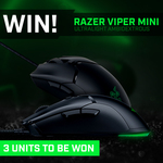 Win 1 of 3 Razer Viper Mini Ultralight Gaming Mice Worth $75 from PC Case Gear