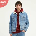 40% off Levi's Sherpa Trucker Jacket with Jacquard by Google $179.95 (Was $299.95) @ Levi's
