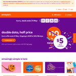amaysim Unlimited 45GB $15 for 1st 3 Renewals, $30 / 28 Days Ongoing Thereafter
