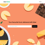 $30 off Your First Order with Uber Eats