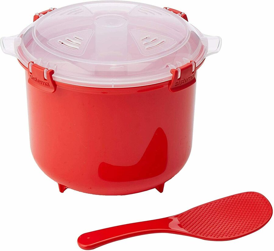 Sistema Microwave Rice Steamer 26l Bpa Free Red 550 Delivery 0 With Prime 39 Spend 9487