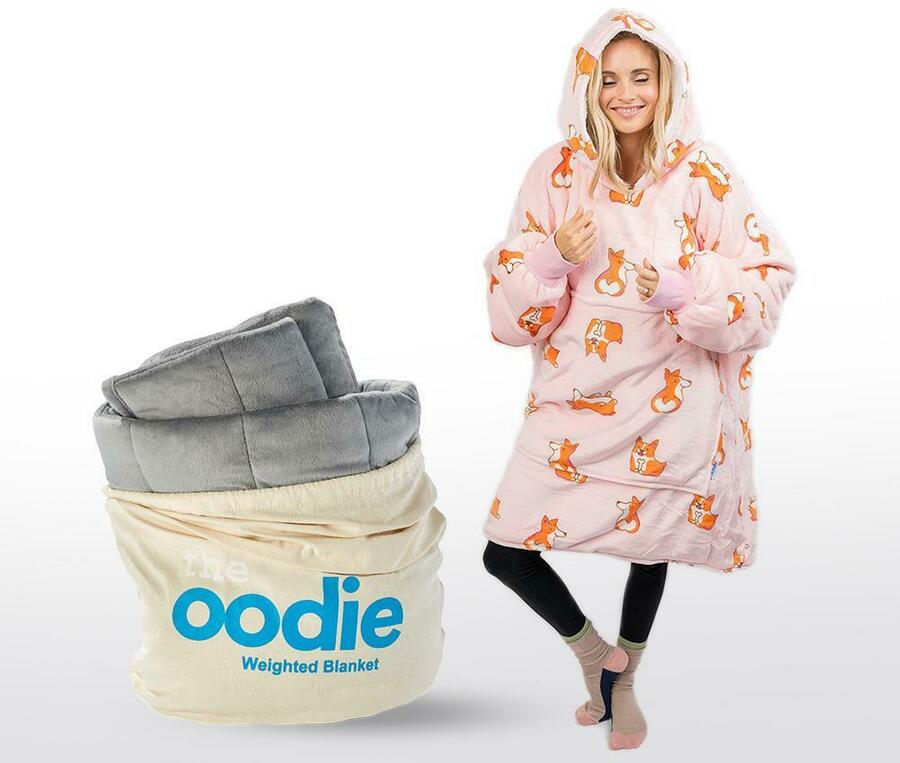 Oodie Hooded Blanket and Weighted Blanket Bundle $149 Shipped @ The