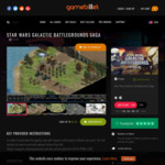 [PC] Steam - Star Wars Galactic Battlegrounds Saga ~$1.70/Hotshot Racing ~$15.99/XCOM: Chimera Squad ~$11.69 - Gamebillet