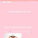 Win 2 Tickets to a Flume Show Anywhere in The World & a $2000 Double Rainbouu Wardrobe Voucher